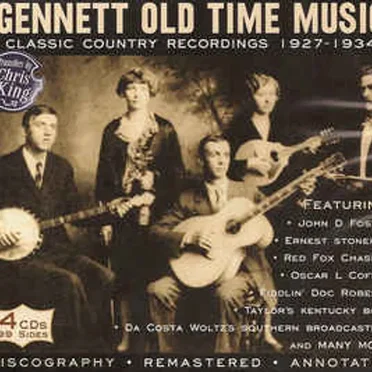Gennett Old Time Music: Classic Country Recordings 1927-1934 by Various Artists - album cover