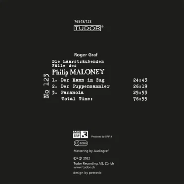 Die haarsträubenden Fälle des Philip Maloney, N° 123 by Roger Graf - album cover