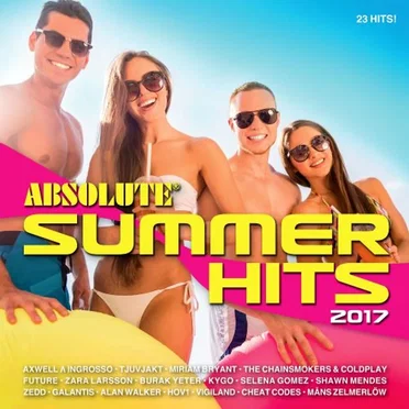 Absolute Summer Hits 2017 by Various Artists - album cover