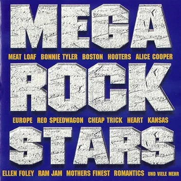 Mega Rock Stars by Various Artists - album cover