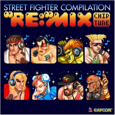 Street Fighter Compilation "RE:"MIX Chiptune by Various Artists - album cover