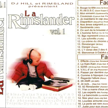 La Rimslander, Vol. 1 by DJ Hill - album cover