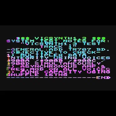 Vicsynth1.3 Test Track 1