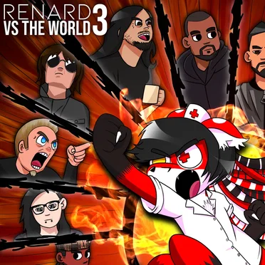 Renard vs. The World! 3!!! by LapFox Trax Remix Sound Team - album cover