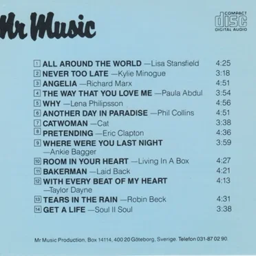 Mr Music • Number Two: 2 • 90 by Various Artists - album cover