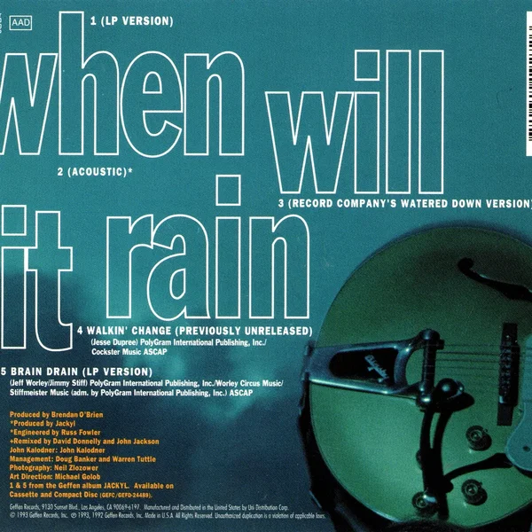 When Will It Rain