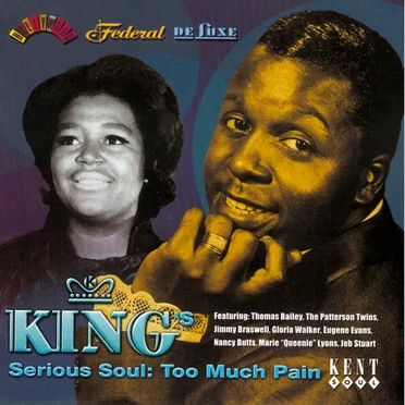 King's Serious Soul: Too Much Pain by Various Artists - album cover