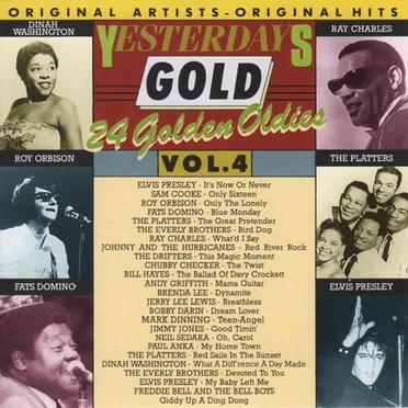 Yesterdays Gold, Vol. 4 (24 Golden Oldies) by Various Artists - album cover