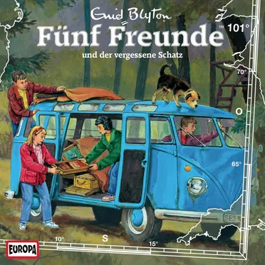 Fünf Freunde, Episode 101: und der vergessene Schatz by Enid Blyton - album cover