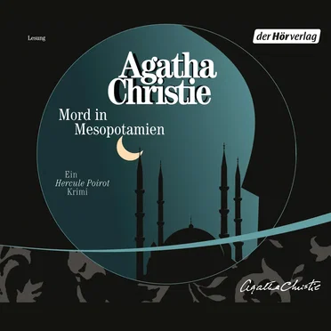 Mord in Mesopotamien by Agatha Christie - album cover