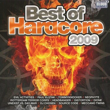 Best Of Hardcore 2009 by Various Artists - album cover