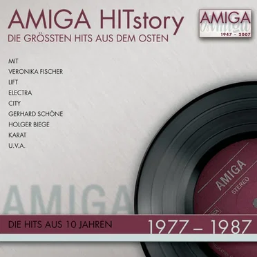 Amiga HITstory 1977–1987 by Various Artists - album cover