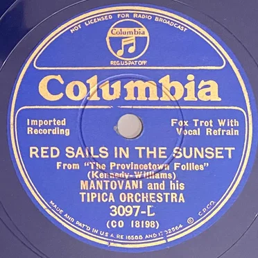 Red Sails in the Sunset / Whisper Sweet