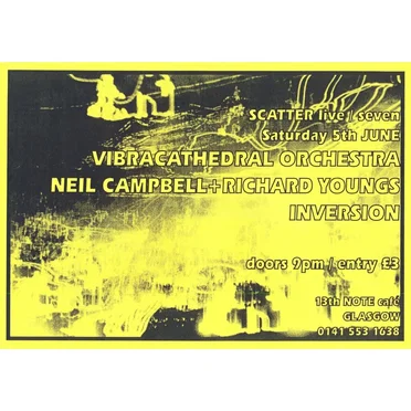 Live at the 13th Note Glasgow 05/06/1999