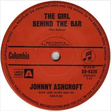 The Girl Behind the Bar / Because My Love Is Gone