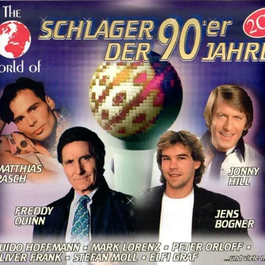 The World of Schlager der 90'er Jahre by Various Artists - album cover