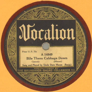 Bile Them Cabbage Down / Down by the River