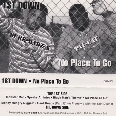 No Place to Go by 1st Down - album cover