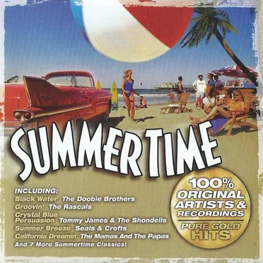 Pure Gold Hits: Summertime by Various Artists - album cover