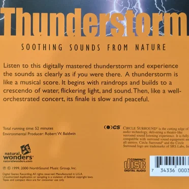 Thunderstorms: Soothing Sounds Of Nature