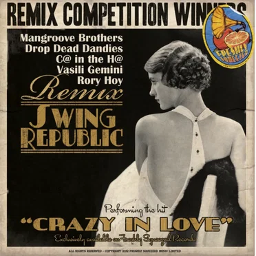 Crazy in Love REMIXES (Remix Competition Winners) by Various Artists - album cover