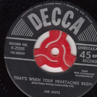 It's a Sin to Tell a Lie / That's When Your Heartaches Begin