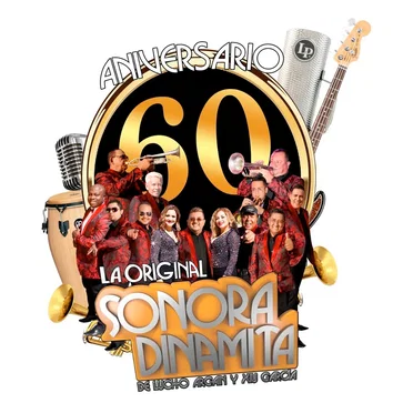 60 aniversario by La Original Sonora Dinamita de Lucho Argaín y Xiu García - album cover