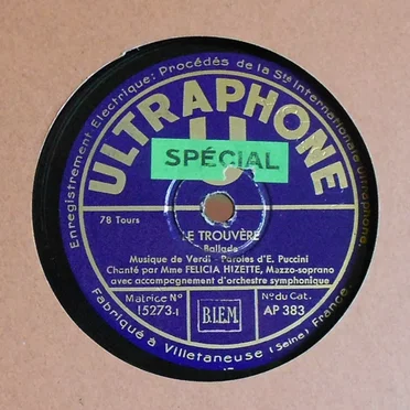 Verdi: Le Trouvère / Gluck: J’ai perdu mon Eurydice