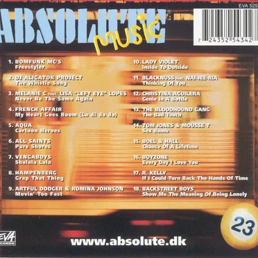Absolute Music 23 by Various Artists - album cover