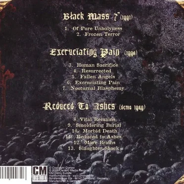 Horrors of Hell by Vital Remains - album cover