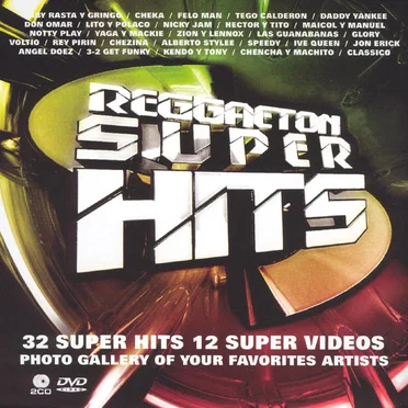 Reggaeton Super Hits by Various Artists - album cover