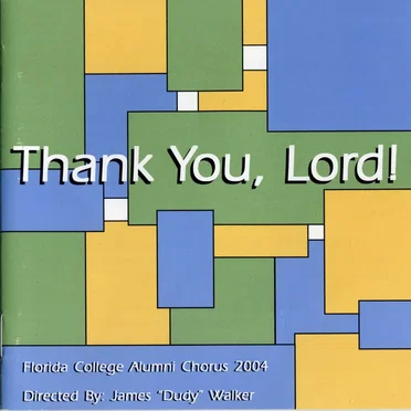 Thank You, Lord