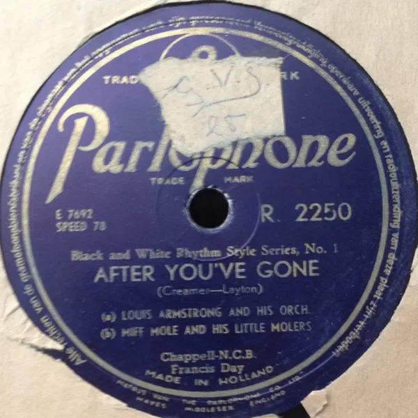 After You’ve Gone / Basin Street Blues