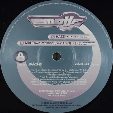 Haze / Mid Town Method by Rollers Instinct - album cover