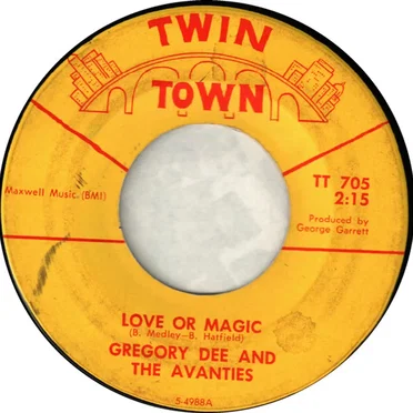 Love or Magic by Gregory Dee and the Avanties - album cover
