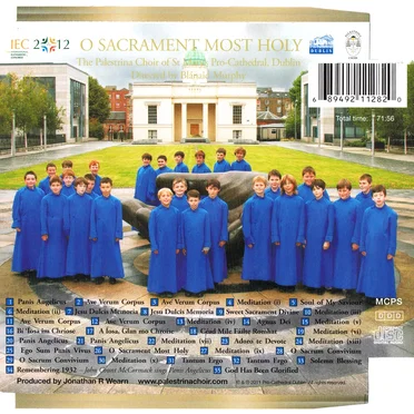 O Sacrament Most Holy by The Palestrina Choir of St Mary's Pro-Cathedral, Dublin - album cover