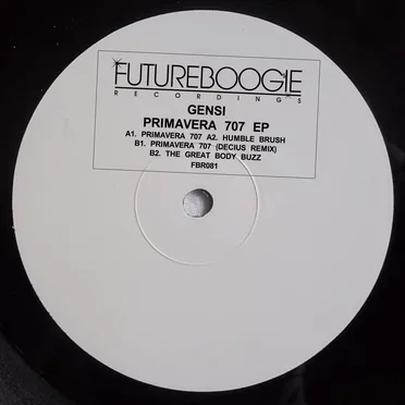 Primavera 707 EP by Gensi - album cover
