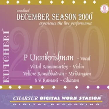 December Season 2000 by Unni Krishnan - album cover