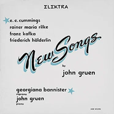 New Songs by John Gruen - album cover