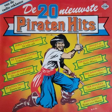 De 20 nieuwste piratenhits by Various Artists - album cover