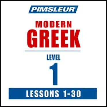 Modern Greek Level I by [language instruction] - album cover