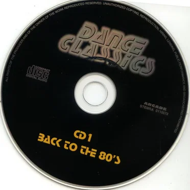 Dance Classics: Back to the 80's by Various Artists - album cover