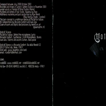 Criteria ov 666 by Void of Silence - album cover