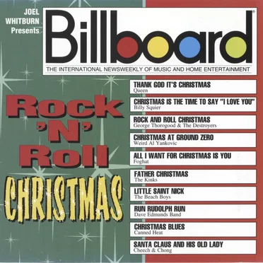 Billboard Rock 'N' Roll Christmas by Various Artists - album cover