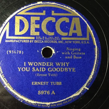 I Wonder Why You Said Goodbye / Mean Mama Blues