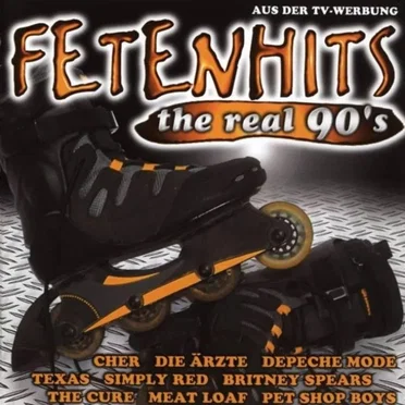 Fetenhits: The Real 90's by Various Artists - album cover