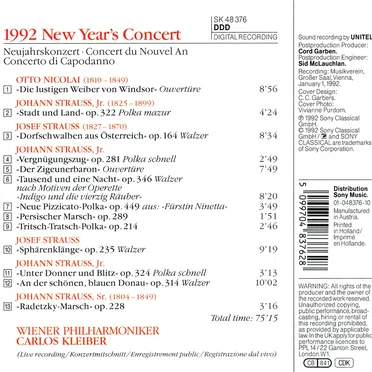1992 New Years Concert