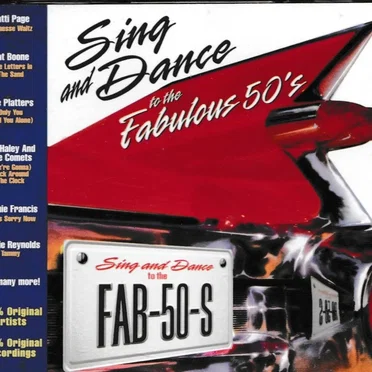 Sing and Dance to the Fabulous 50’s by Various Artists - album cover