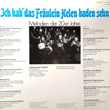 Ich Hab' Das Fräulein Helen Baden Sehn