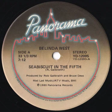 Seabiscuit In The Fifth / Easy by Belinda West - album cover